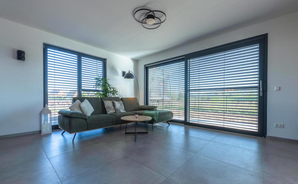 Hebe-Schiebe-Tür und Terrassentür Innenansicht