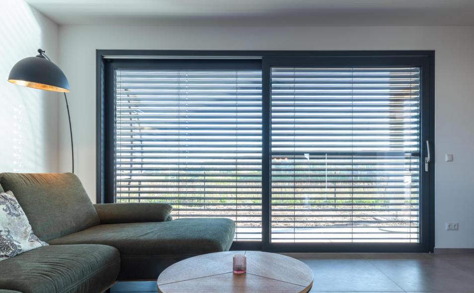 Hebe-Schiebe-Tür Innenansicht