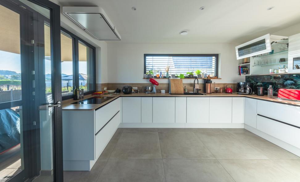 Kunststoff-Fenster Küche