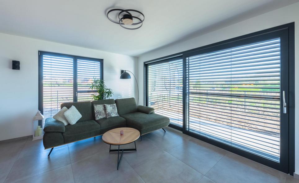 Hebe-Schiebe-Tür und Terrassentür Innenansicht